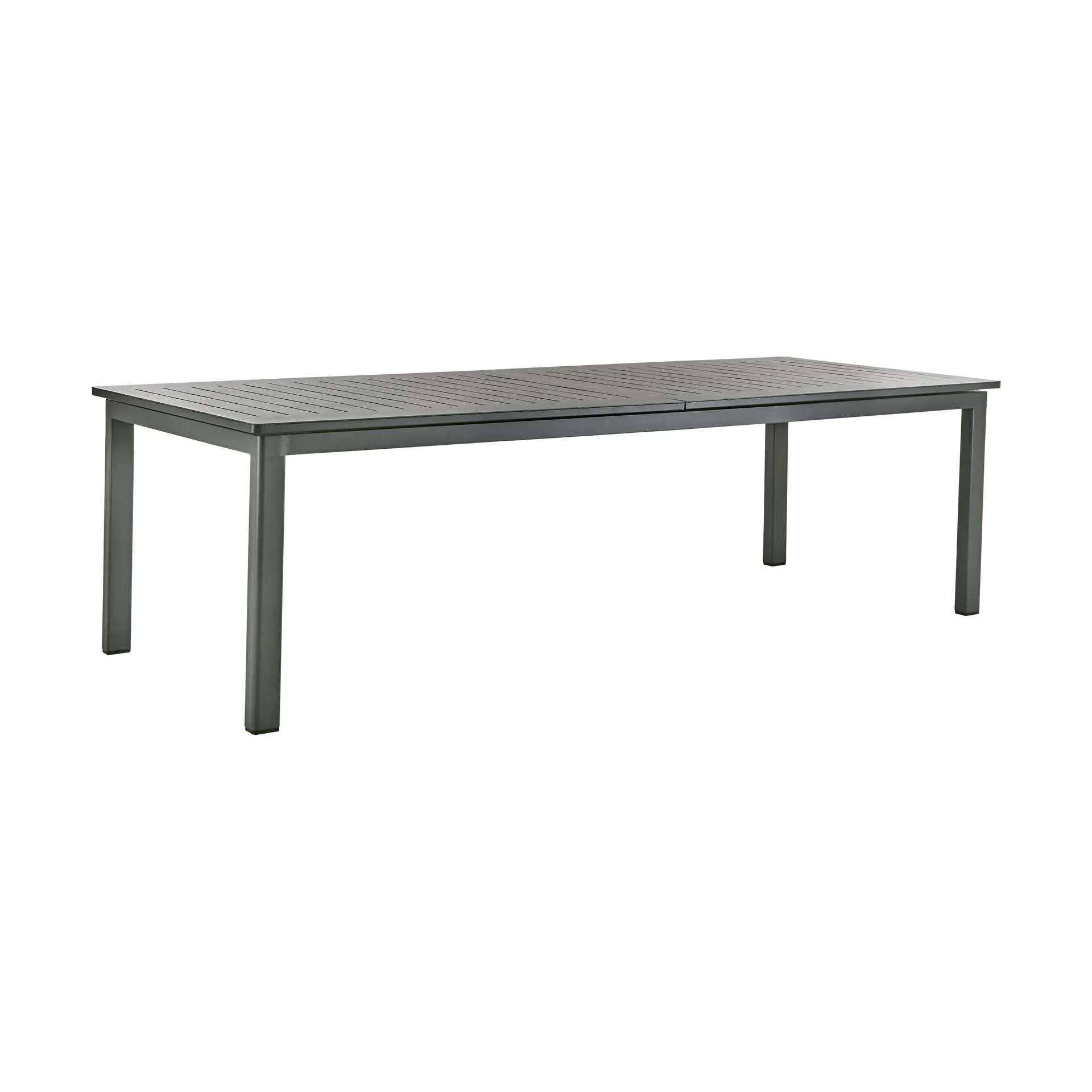 Table à manger extensible Lomma, Anthracite XL 260-380 cm Brafab