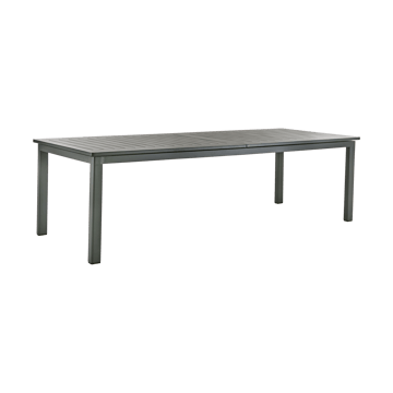 Table à manger extensible Lomma - Anthracite XL 260-380 cm - Brafab