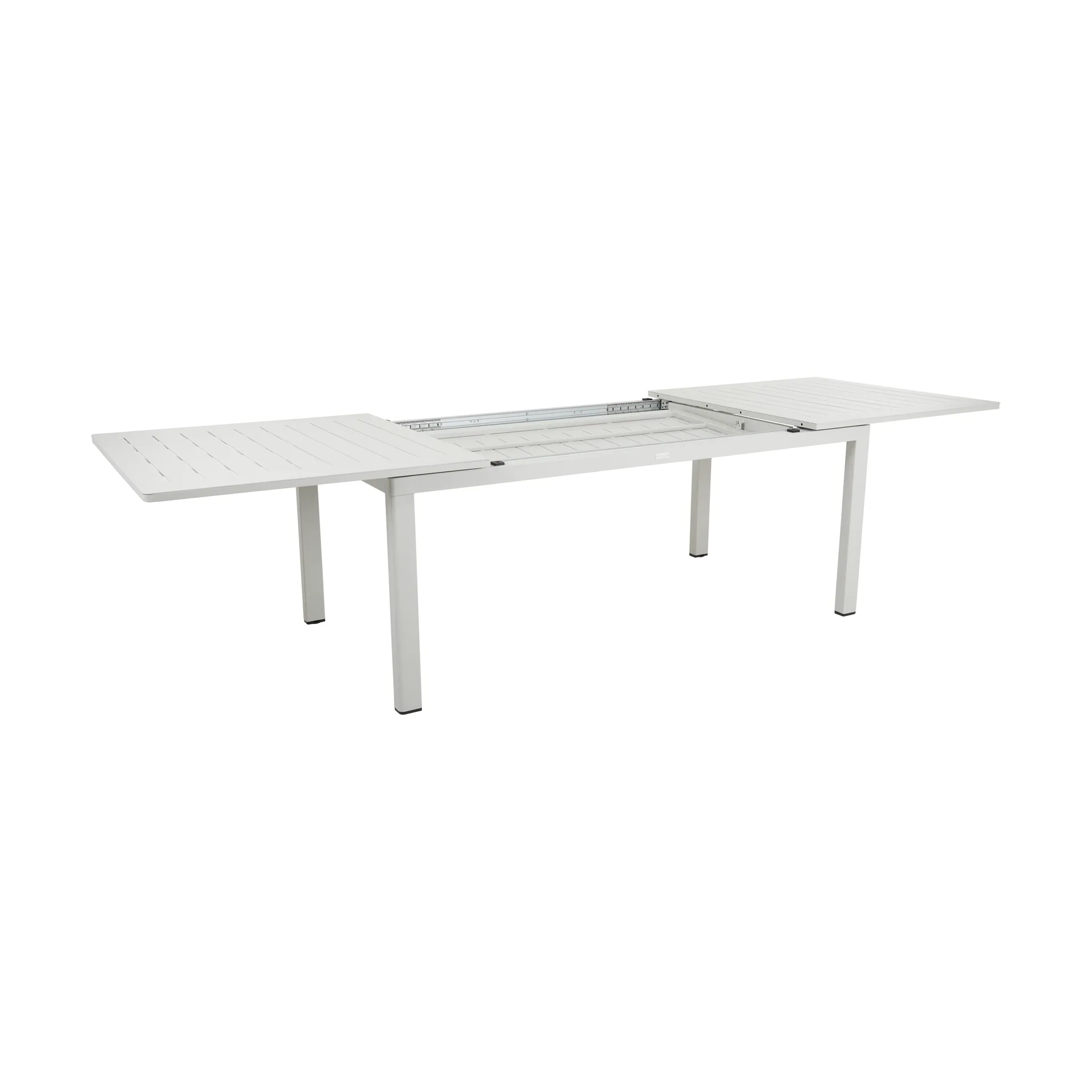Table à manger extensible Lomma, Light grey 194-312 cm Brafab