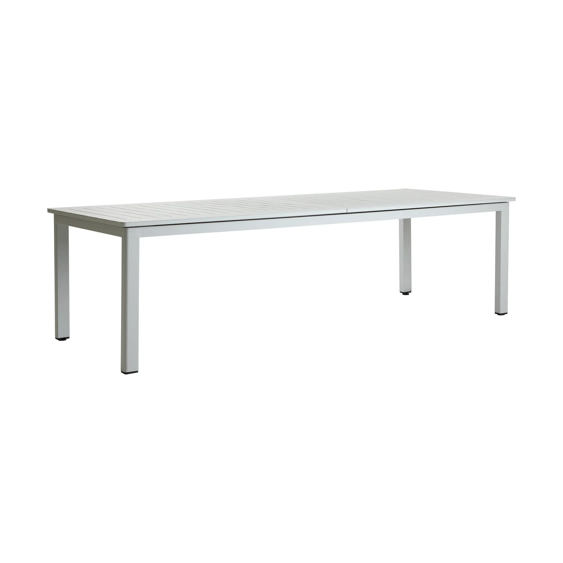 Table à manger extensible Lomma, Light grey XL 260-380 cm Brafab