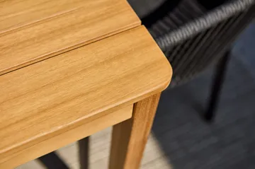 Table à manger Joe - Nature, 140x80 cm - Brafab