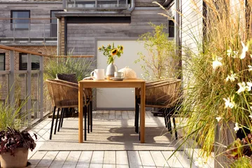 Table à manger Joe - Nature, 140x80 cm - Brafab