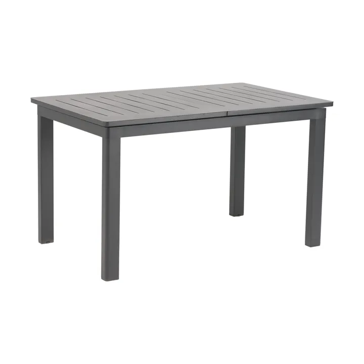 Table à manger Lomma - Anthracite, 128-187x80x73 cm - Brafab