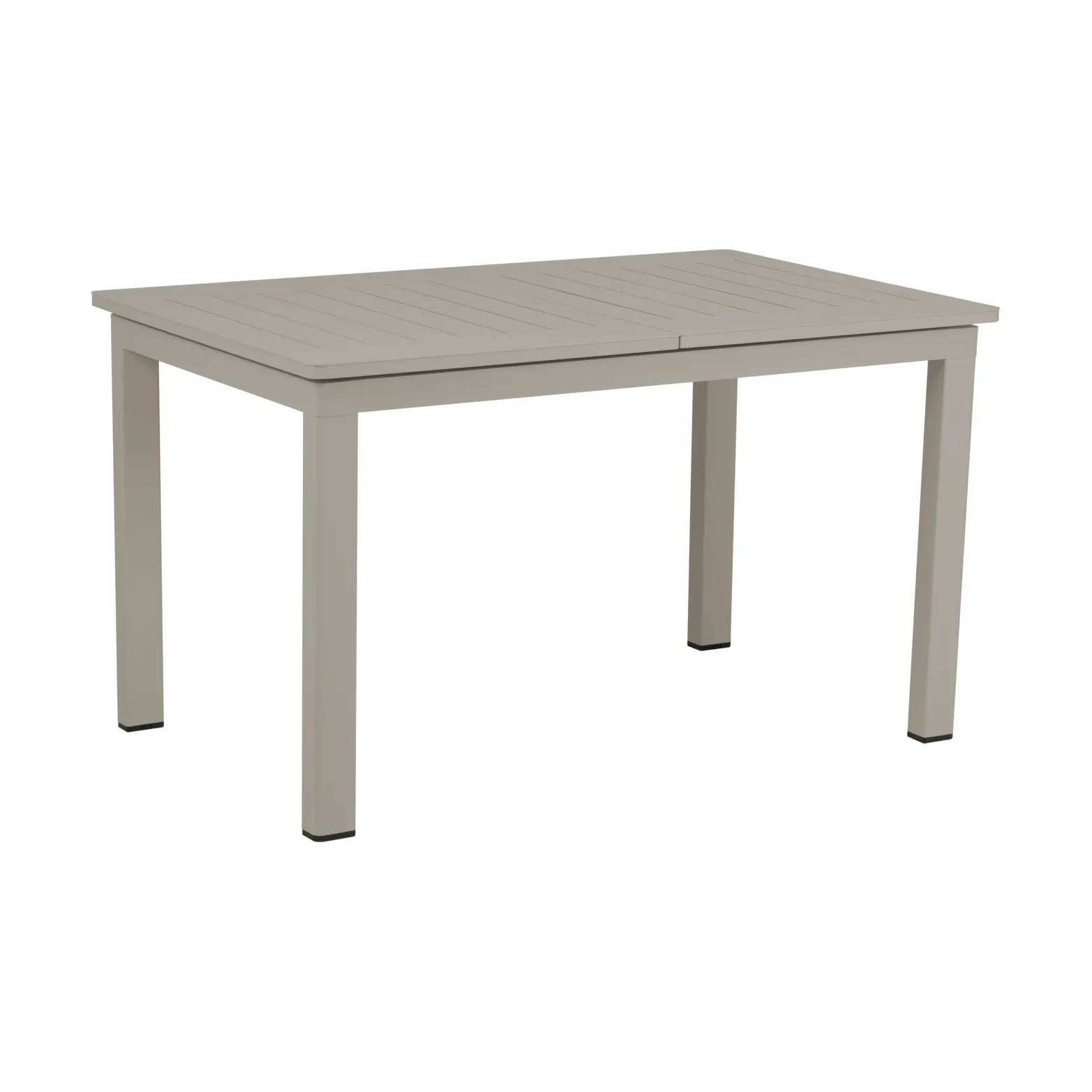 Table à manger Lomma Khaki, 128-187x80x73 cm
