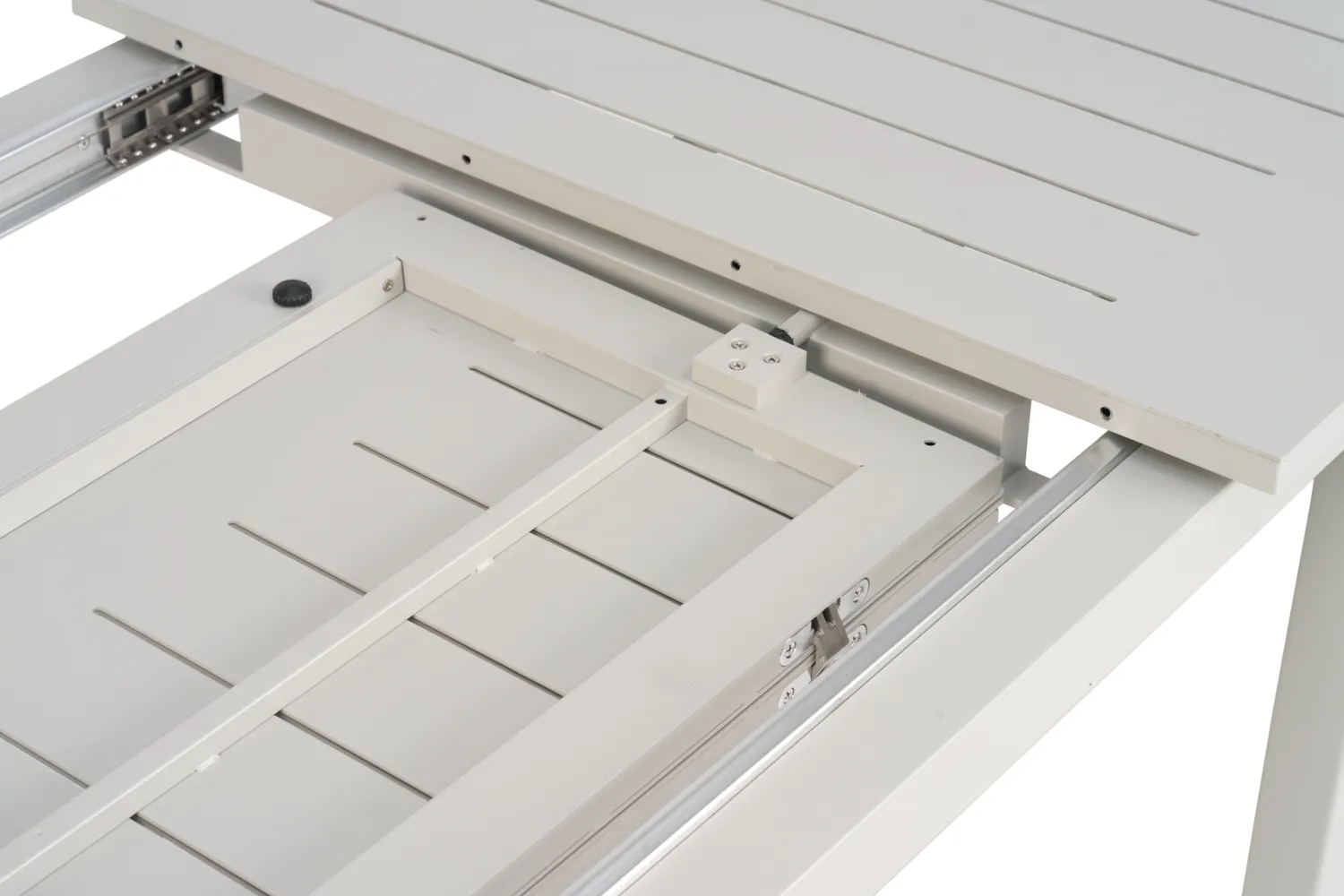 Table à manger Lomma, Light grey, 132x80x73 cm Brafab