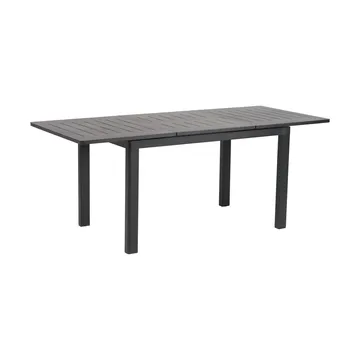 Table à manger Lomma - Noir, 132x80x73 cm - Brafab