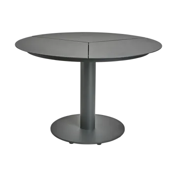 Table à manger Peace Ø110 cm Anthracite - Brafab
