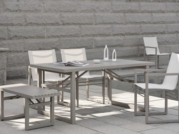 Table à manger Vevi - Khaki 160 cm - Brafab