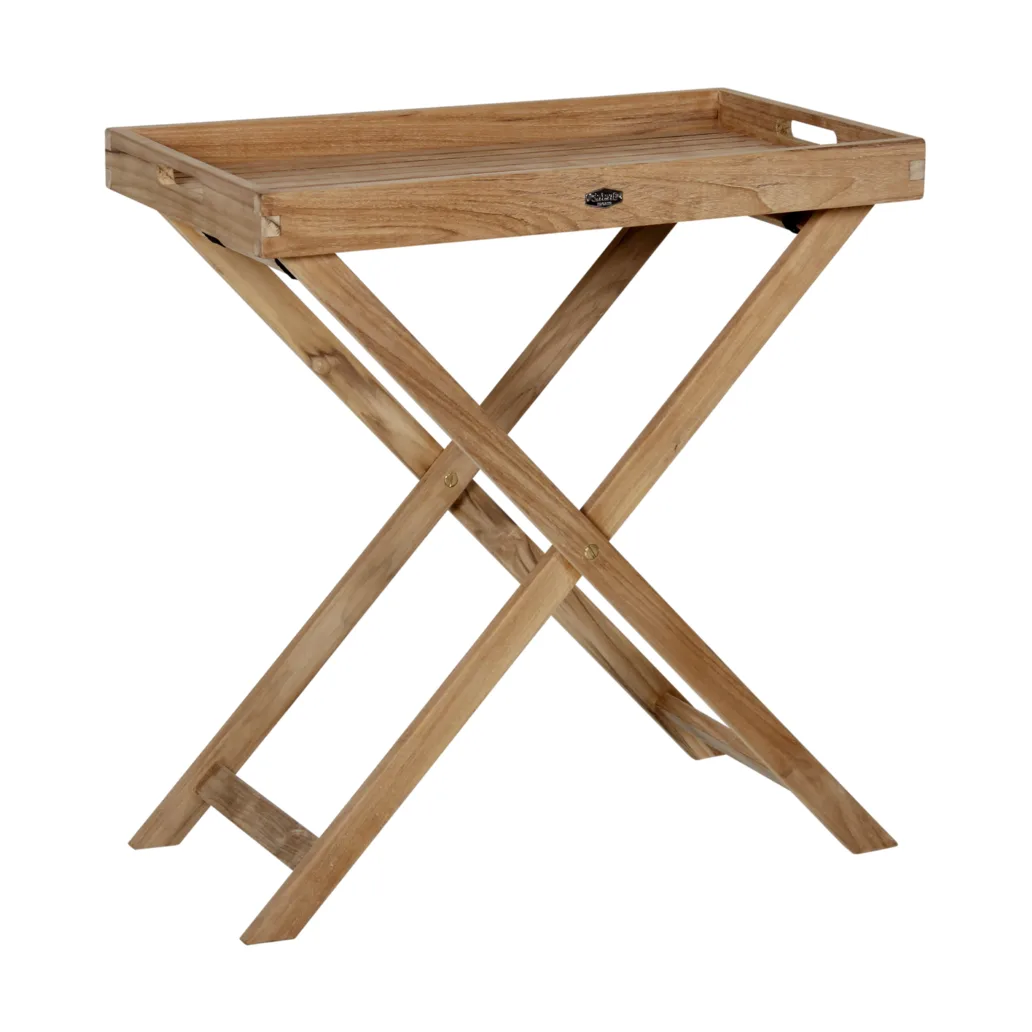 Table avec plateau Turin, Nature, 70x40x74 cm Brafab