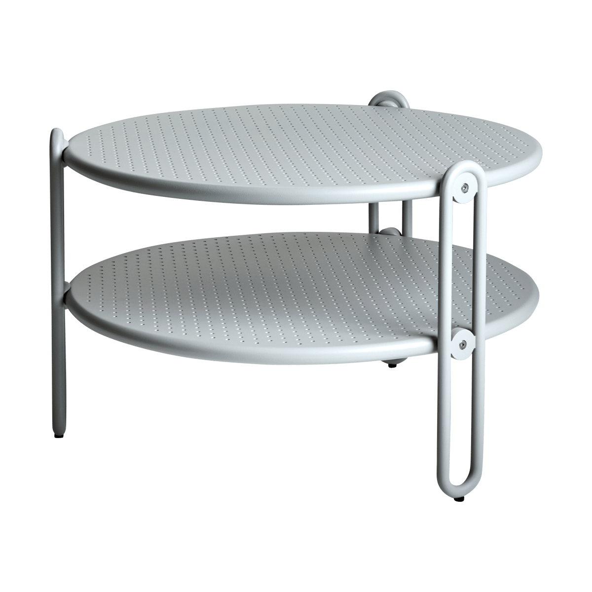 Brafab Table basse Blixt Light grey Ø65 cm