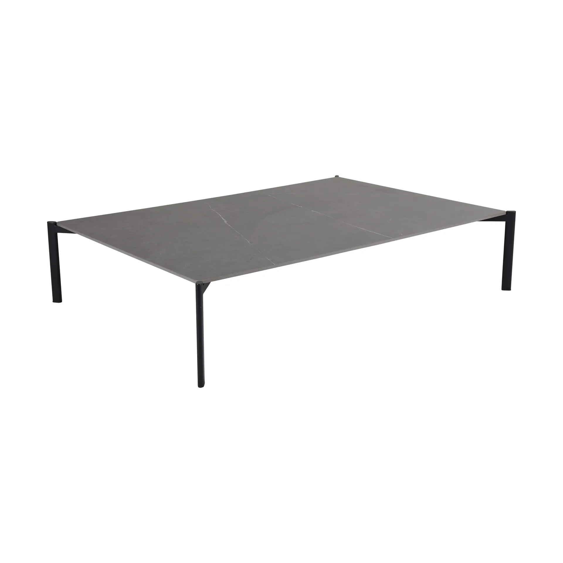 Table basse Hallavara, Noir 112x162 cm Brafab
