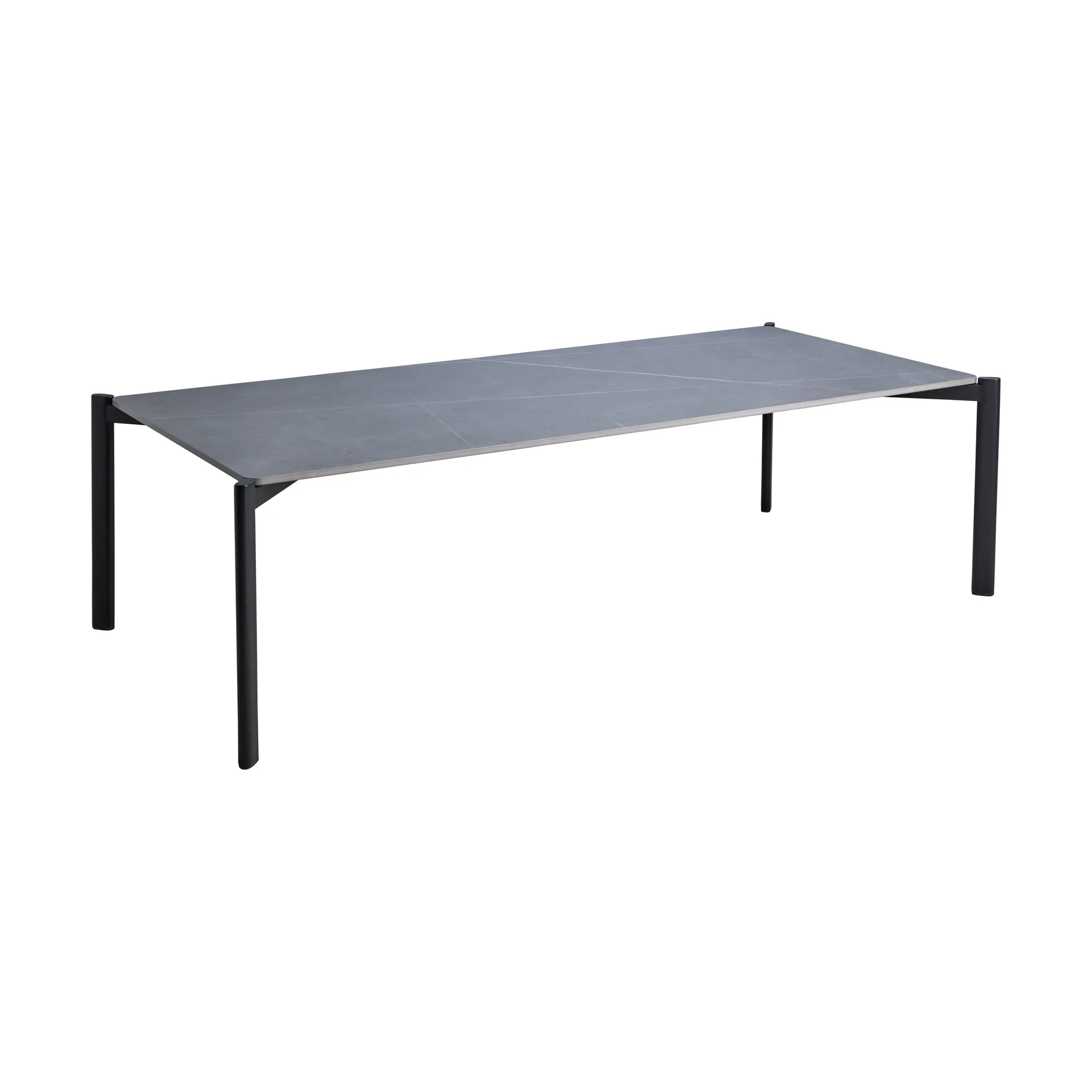 Table basse Hallavara, Noir 66x146 cm Brafab