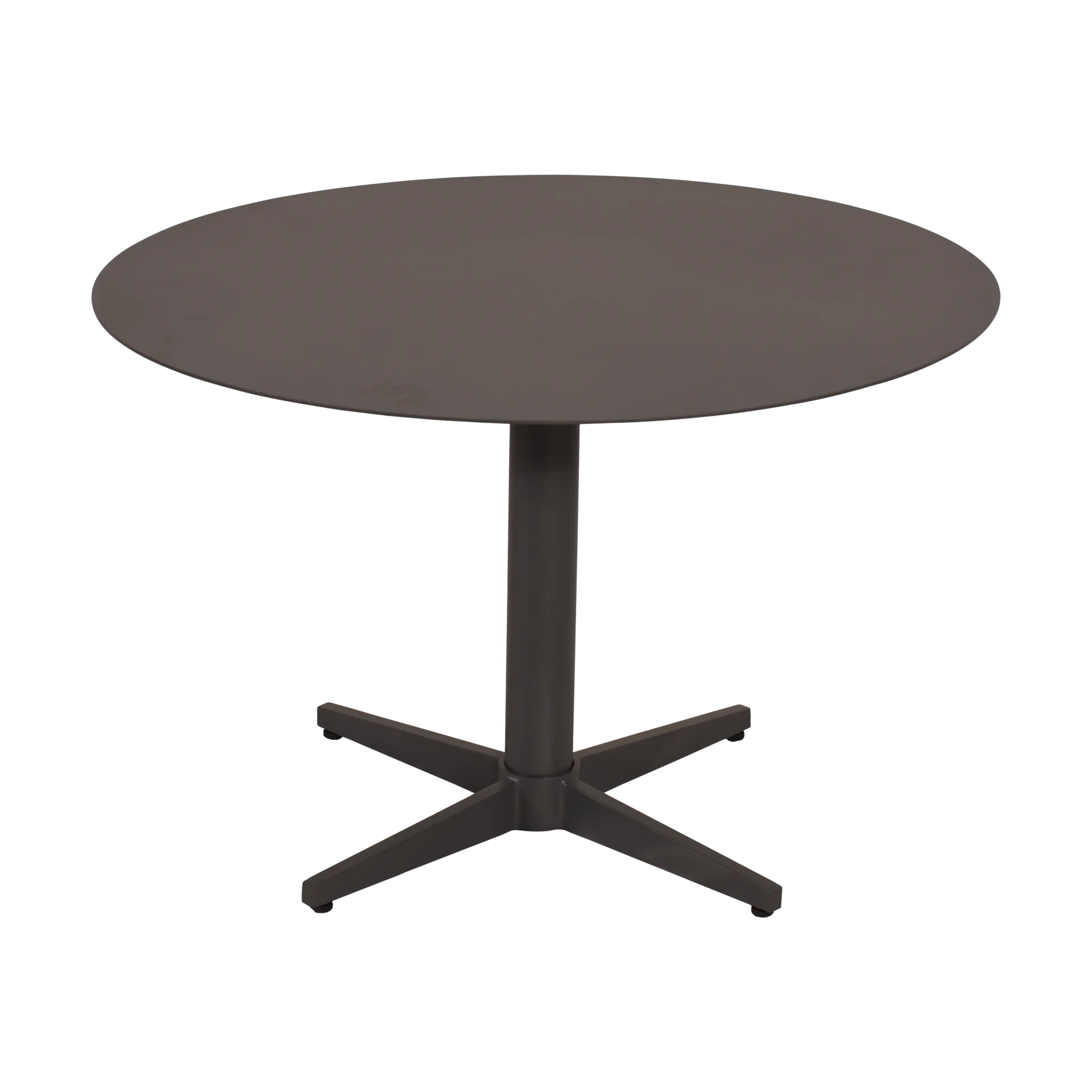 Table basse Mill, Anthracite, Large Ø75 cm Brafab