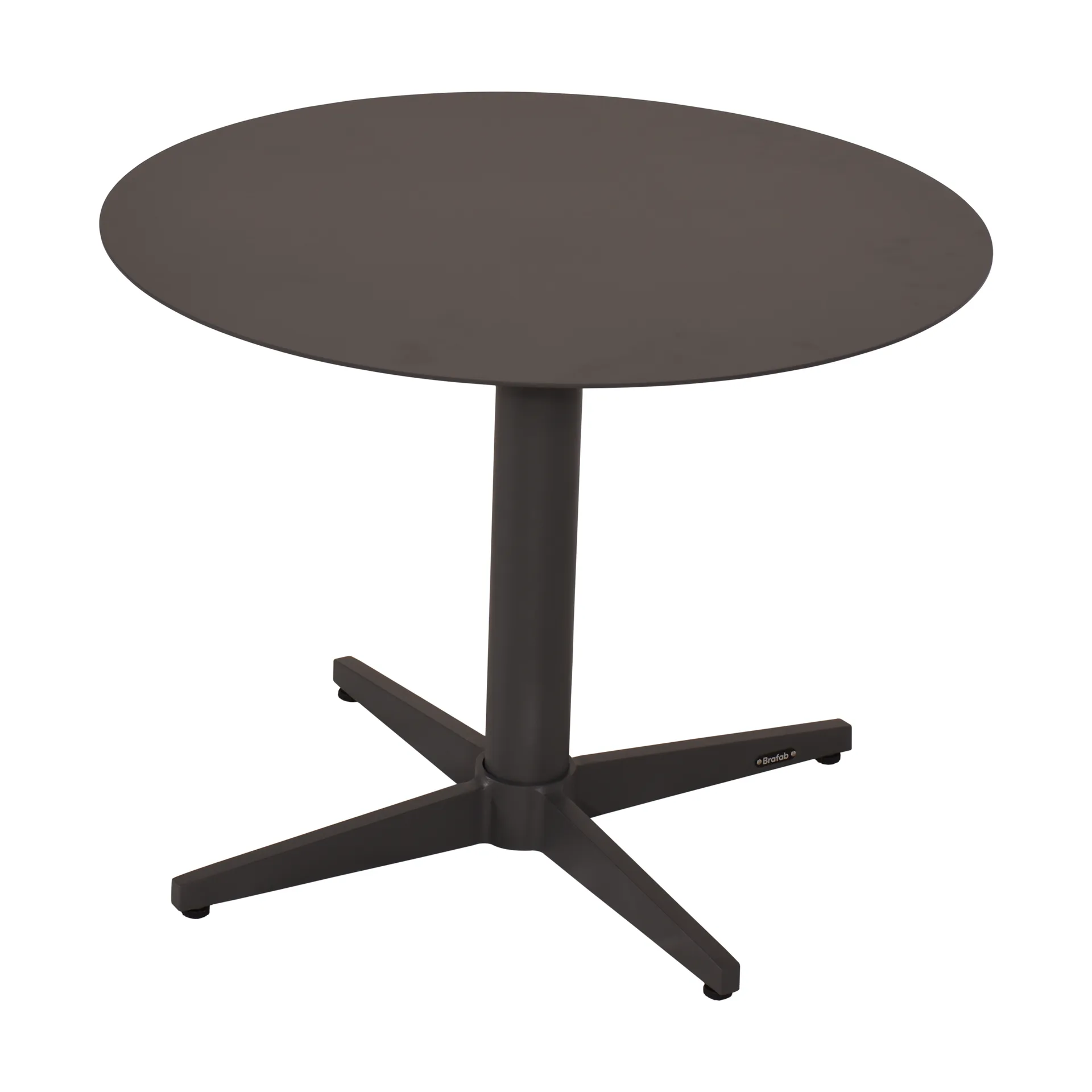 Table basse Mill, Anthracite, Medium Ø60 cm Brafab