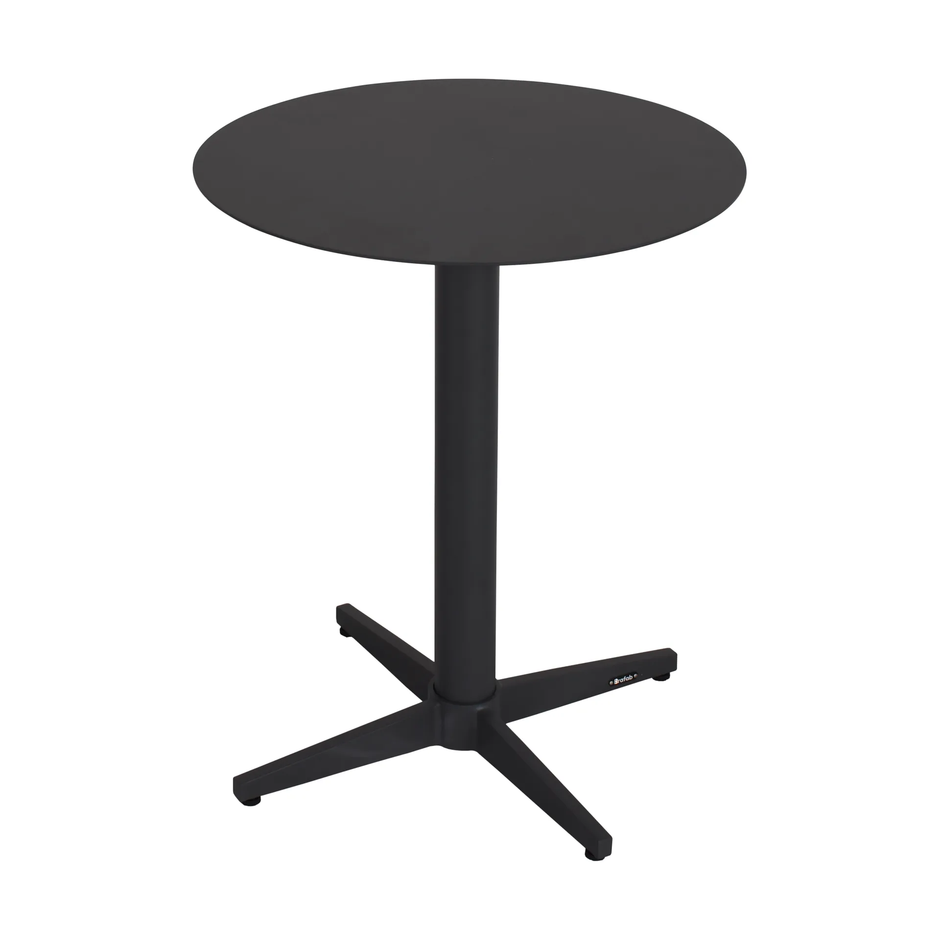 Table basse Mill, Anthracite, Small High Ø50 cm Brafab