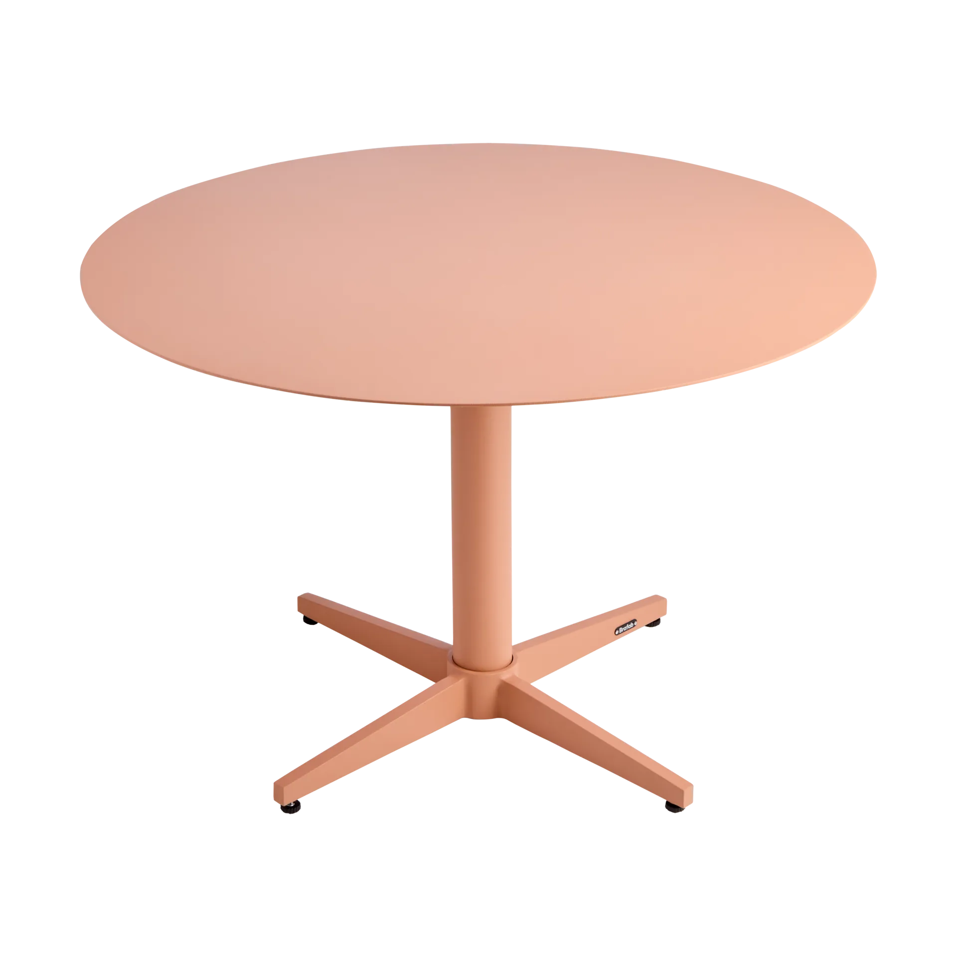 Table basse Mill, Peach, Large Ø75 cm Brafab
