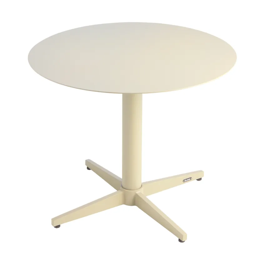 Table basse Mill, Pearl white, Ø60 cm Brafab