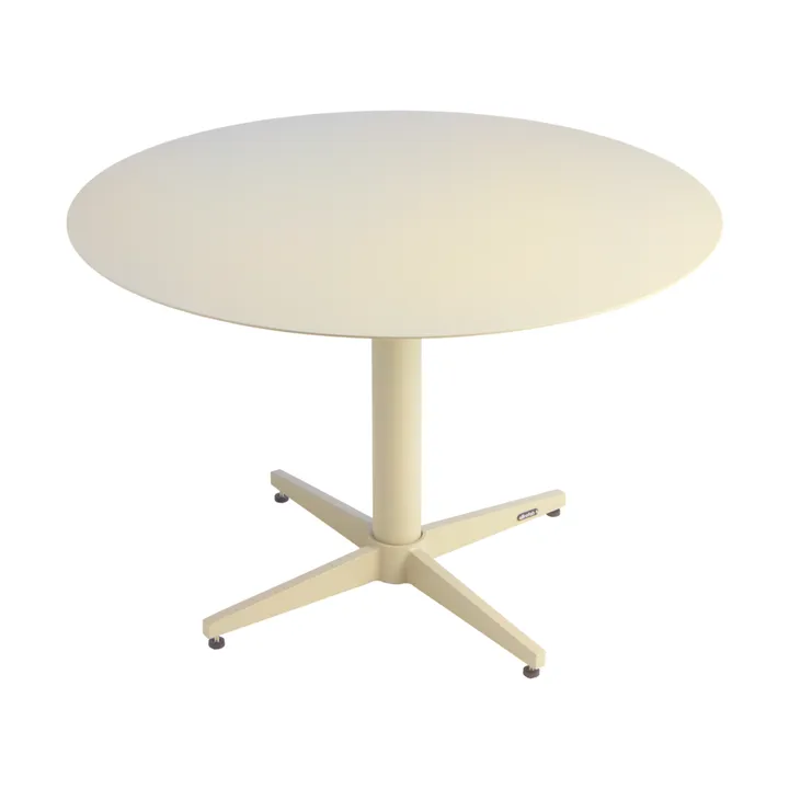 Table basse Mill - Pearl white, Ø75 cm - Brafab