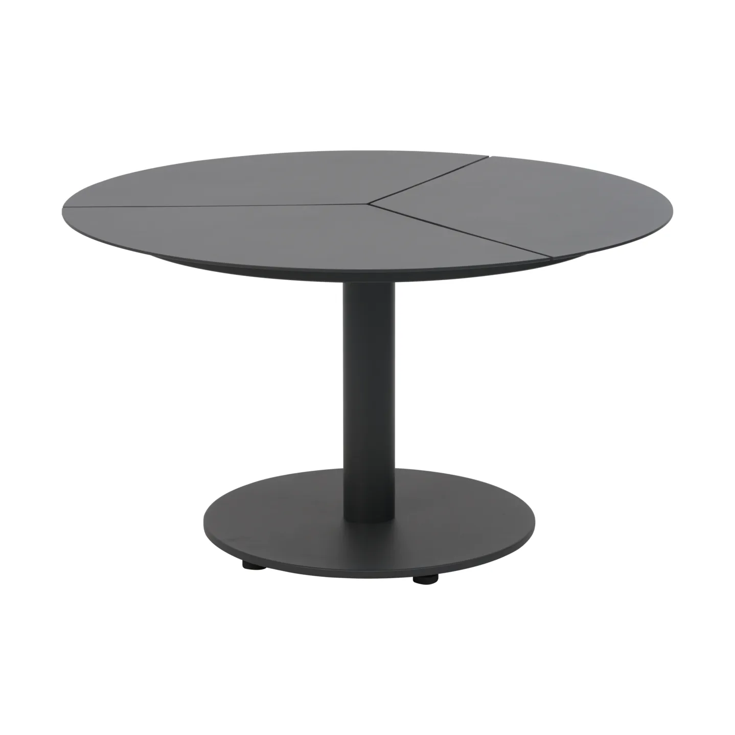 Table basse Peace, Anthracite, Ø80x46 cm Brafab