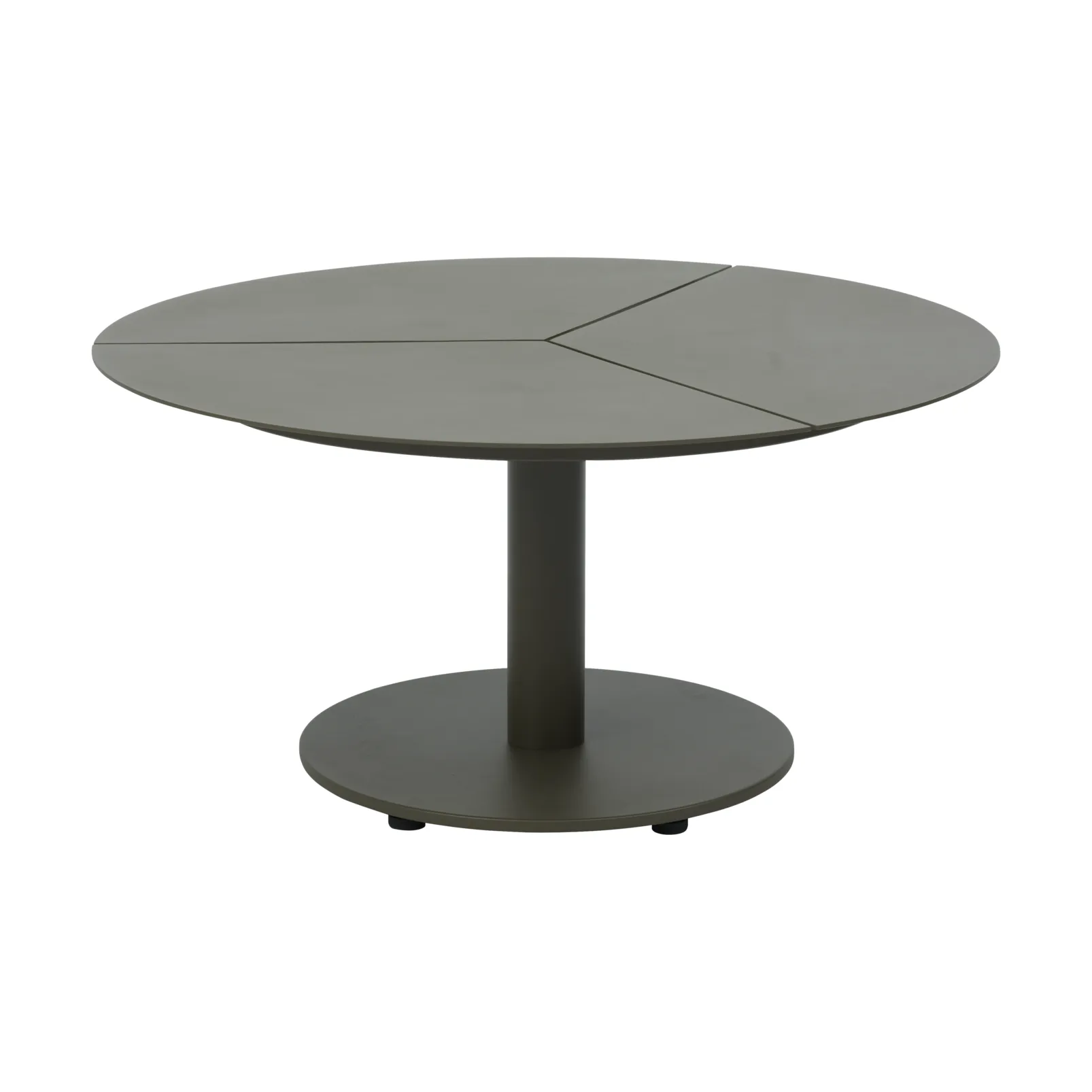 Table basse Peace, Nordic green, Ø80x40 cm Brafab