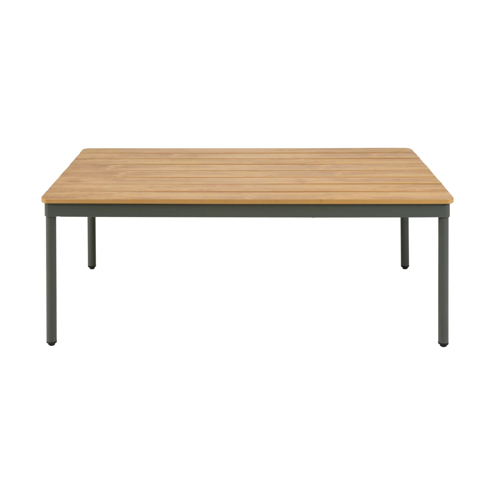 Table basse Reno, Nordic green-natural wood, 110x70 cm Brafab