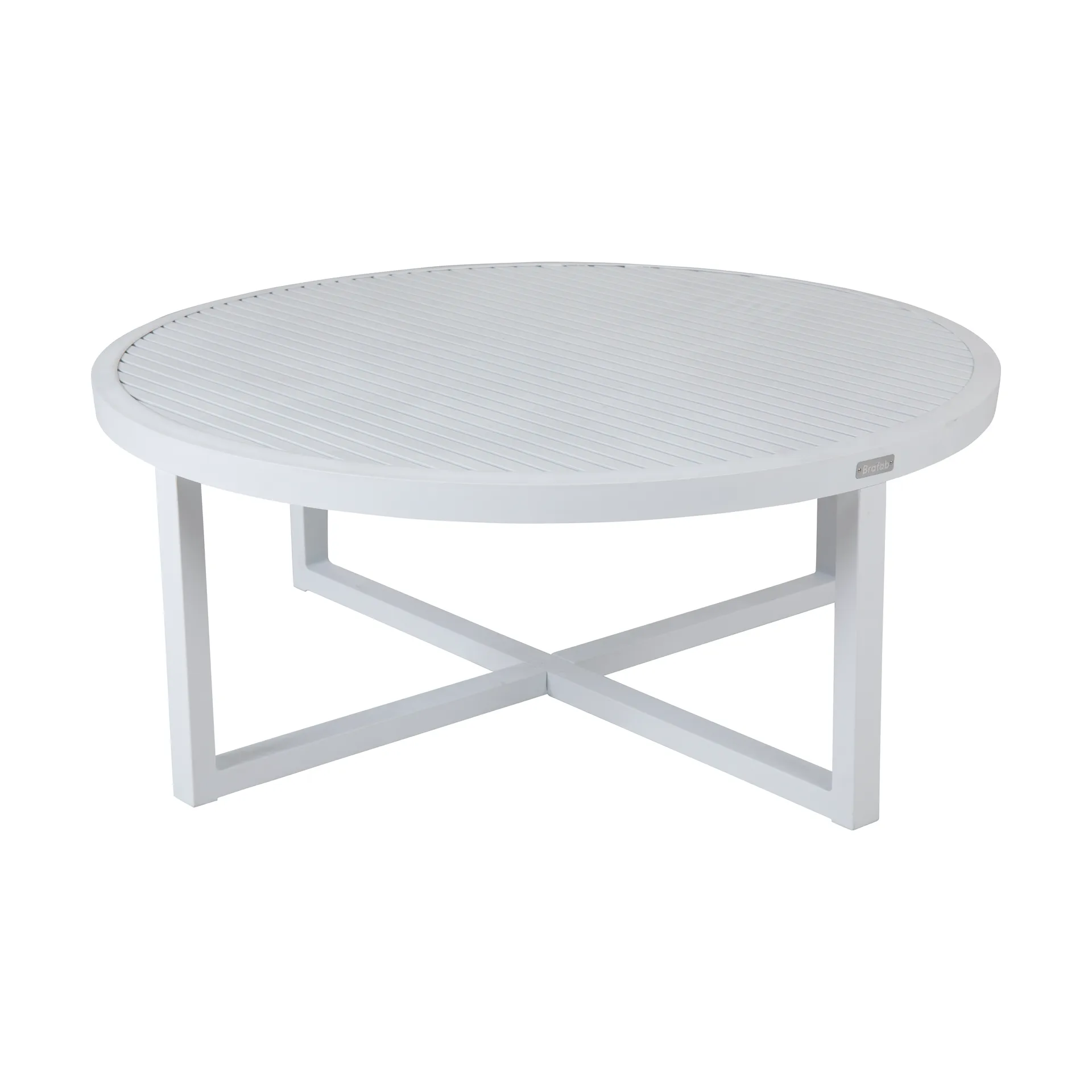 Table basse Vevi, Blanc Brafab