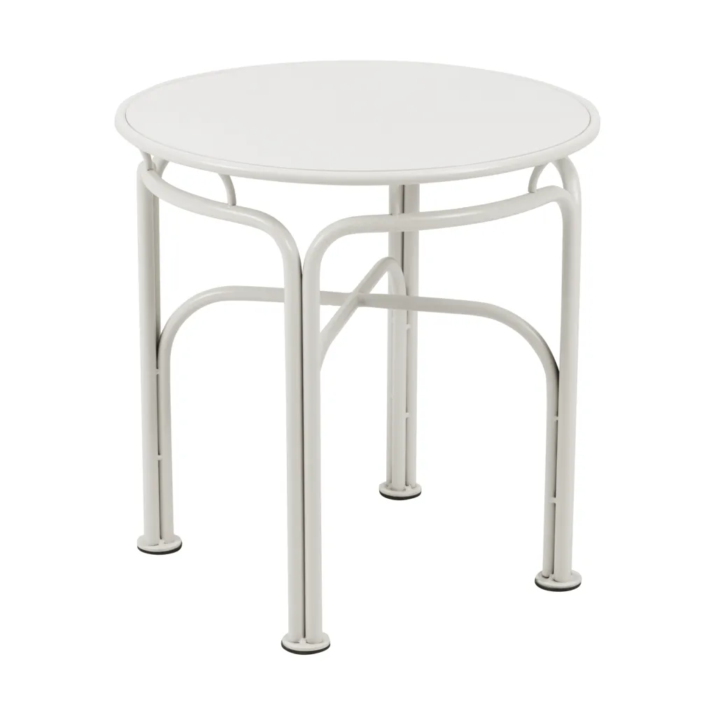Table d'appoint Arts Ø46 cm, Soft white Brafab