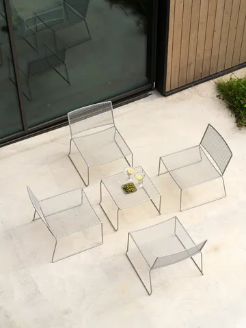 Table d'appoint Haru - Slate grey, 54x54 cm - Brafab