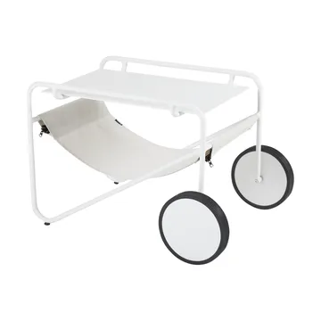 Table d'appoint Poul Table - White-off white, 72x44 cm - Brafab