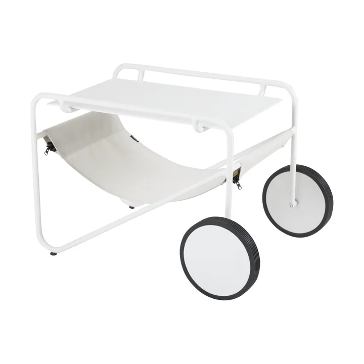 Table d'appoint Poul Table - White-off white, 72x44 cm - Brafab