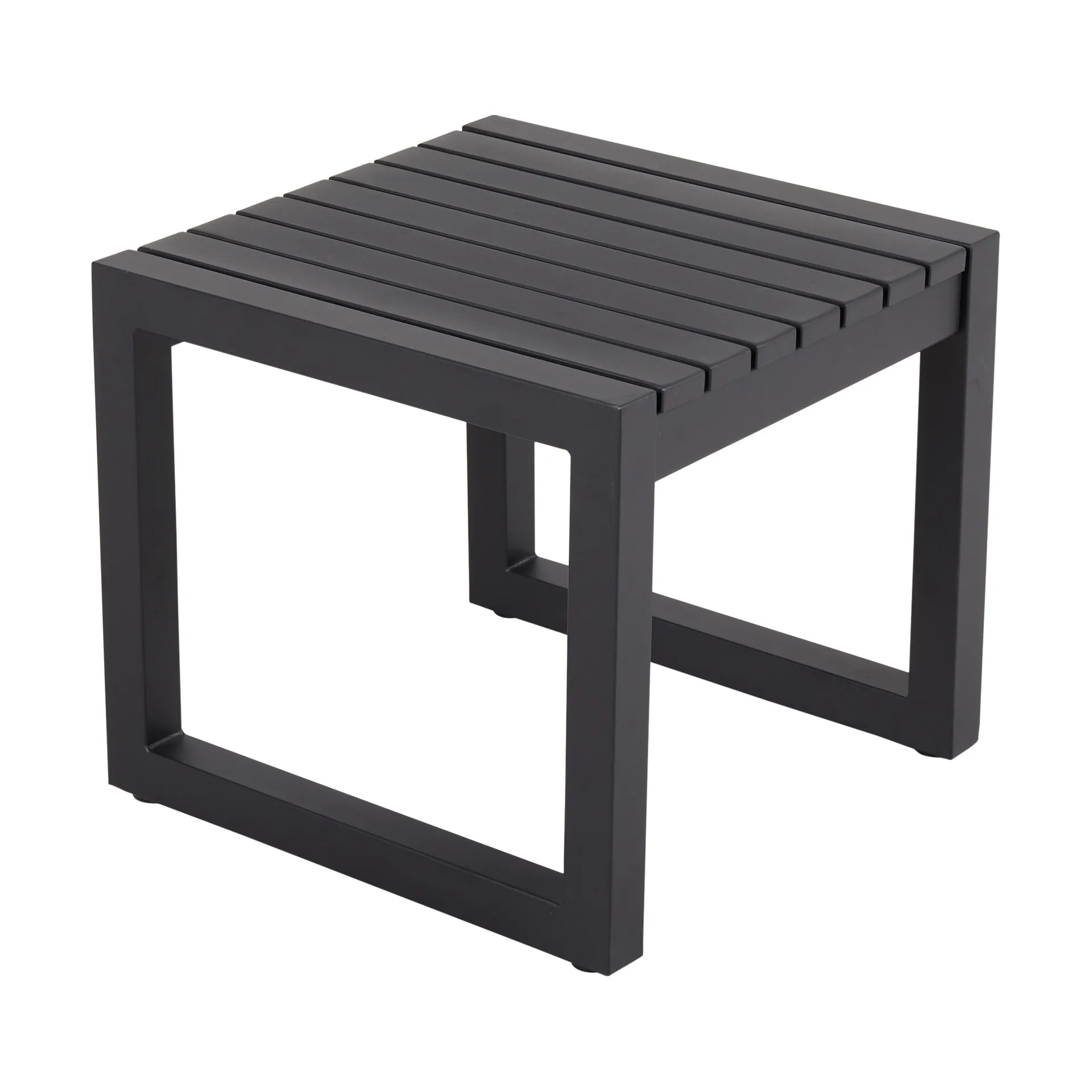 Table d'appoint Vevi, Noir Brafab