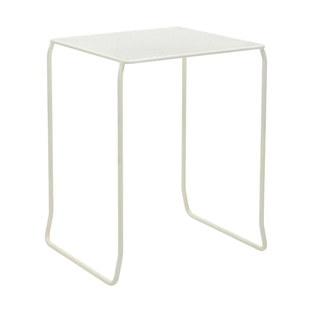 Table de café Haru, Pearl white, 54x61 cm Brafab