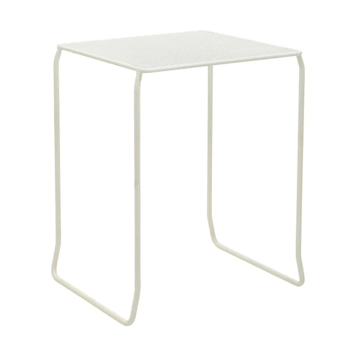 Table de café Haru - Pearl white, 54x61 cm - Brafab