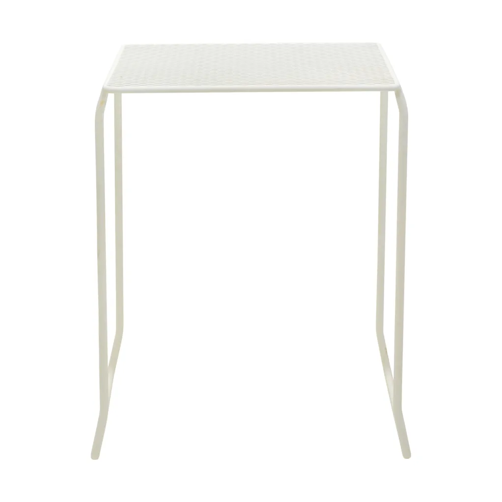 Table de café Haru, Pearl white, 54x61 cm Brafab