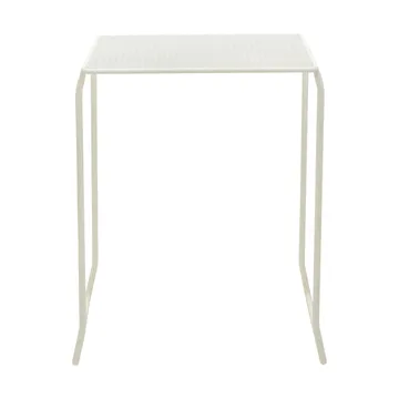 Table de café Haru - Pearl white, 54x61 cm - Brafab