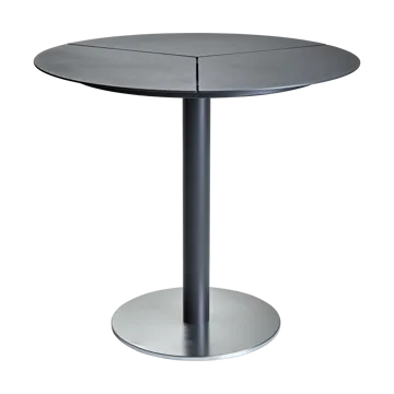 Table de café Peace Bistro Ø80 cm Anthracite - Brafab