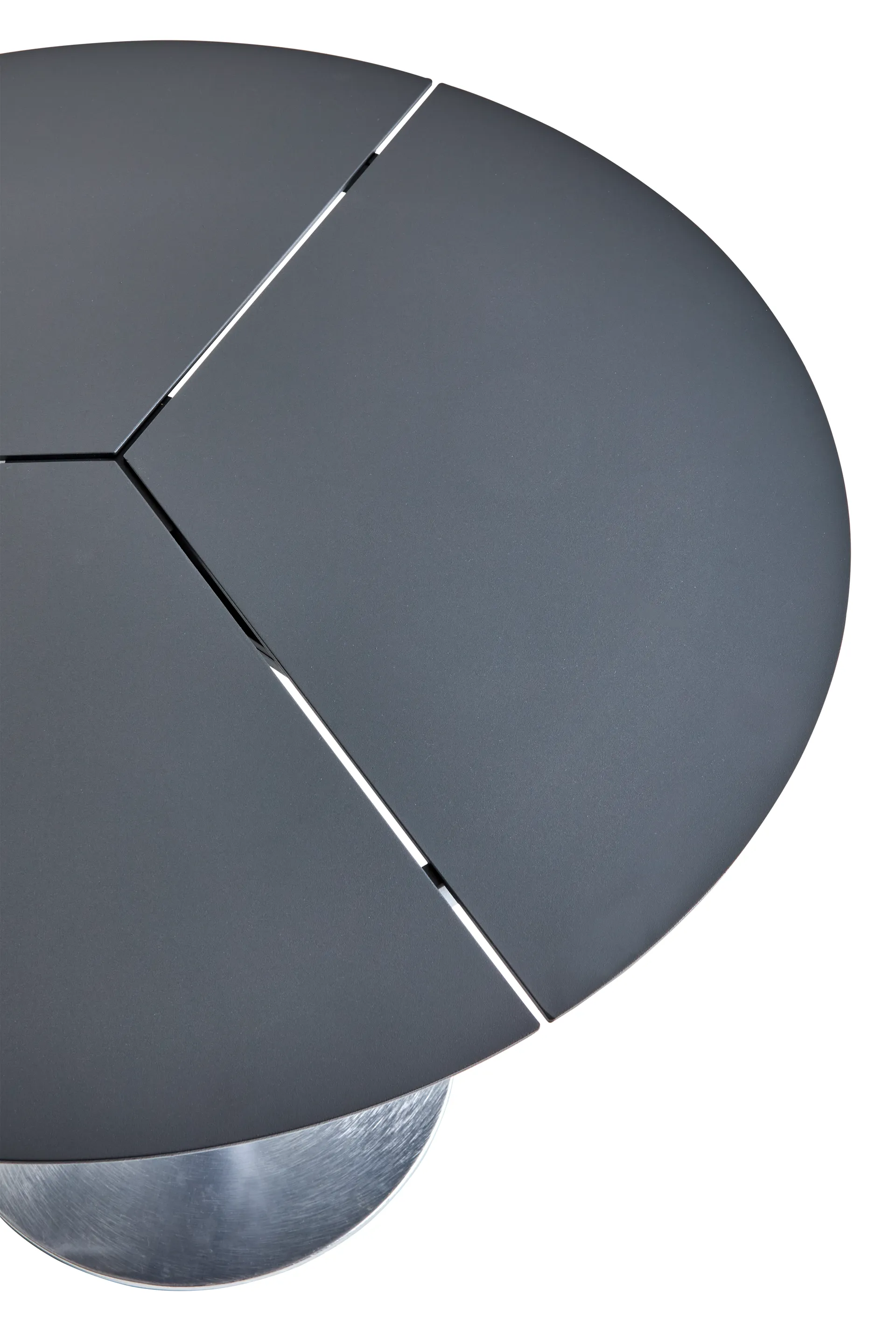 Table de café Peace Bistro Ø80 cm Anthracite Brafab