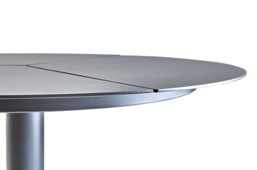 Table de café Peace Bistro Ø80 cm Anthracite - undefined - Brafab