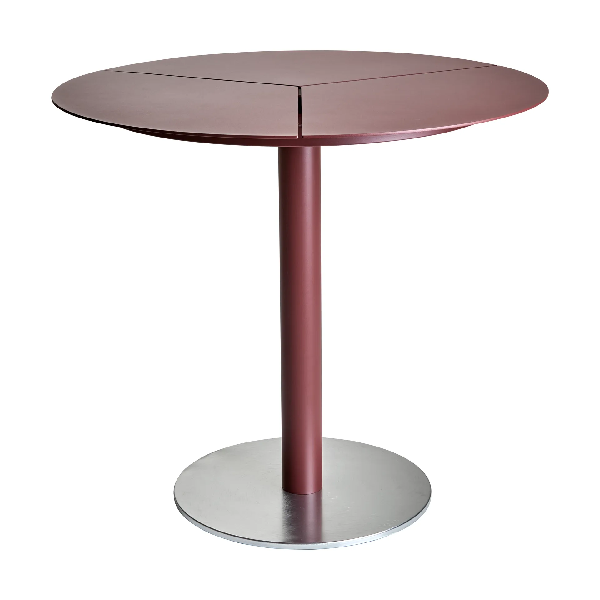 Table de café Peace Bistro Ø80 cm Zin red,  Brafab