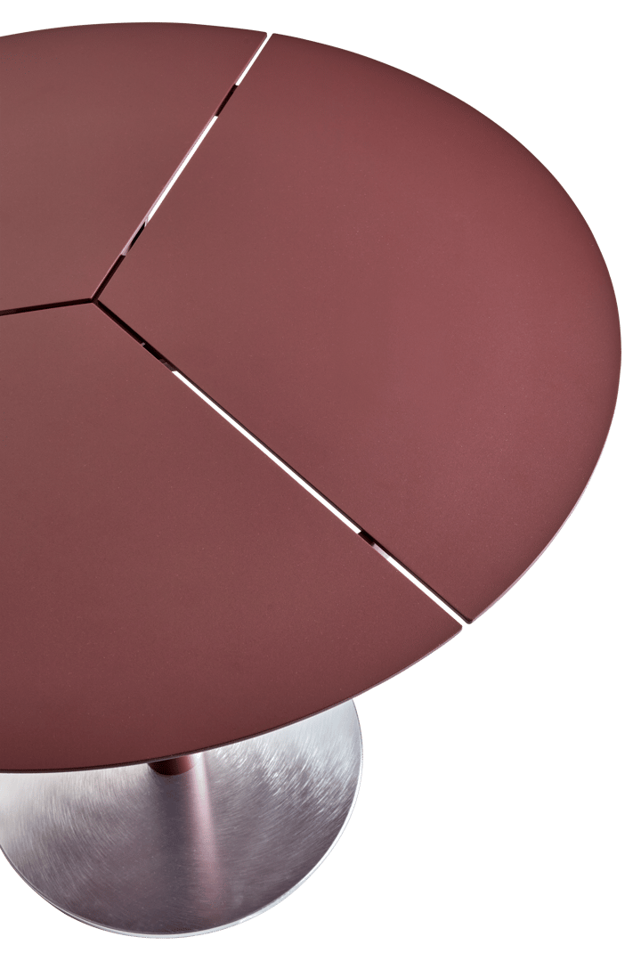 Table de café Peace Bistro Ø80 cm Zin red Brafab