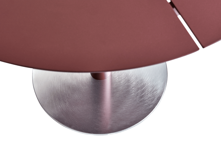 Table de café Peace Bistro Ø80 cm Zin red Brafab