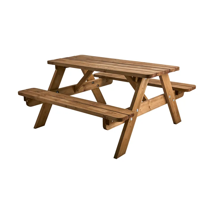 Table de jardin pour enfants Resmo - Pin à l’huile - Brafab