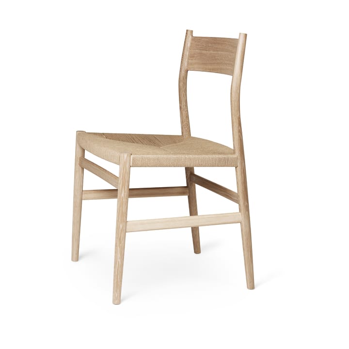 Chaise Heritage assise tissée, Cordon de papier de chêne huilé Brdr. Krüger