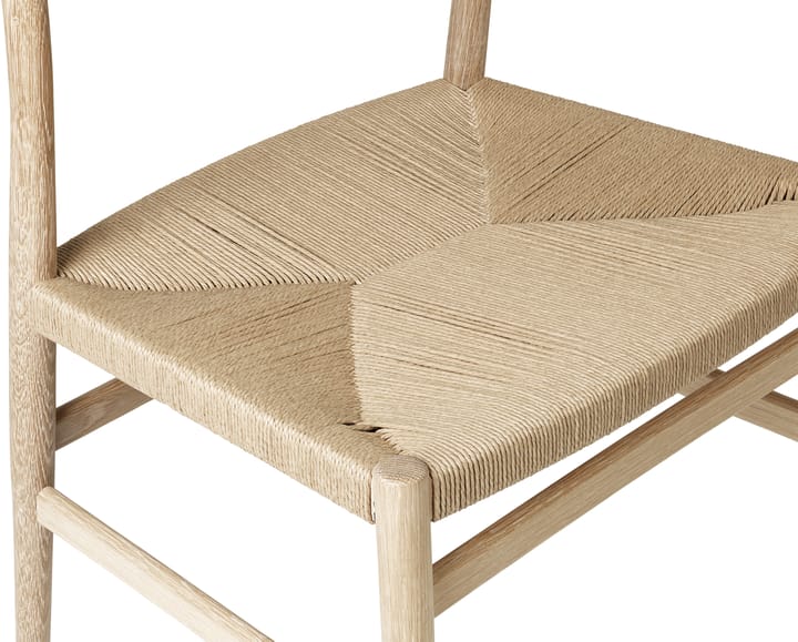 Chaise Heritage assise tissée, Cordon de papier de chêne huilé Brdr. Krüger
