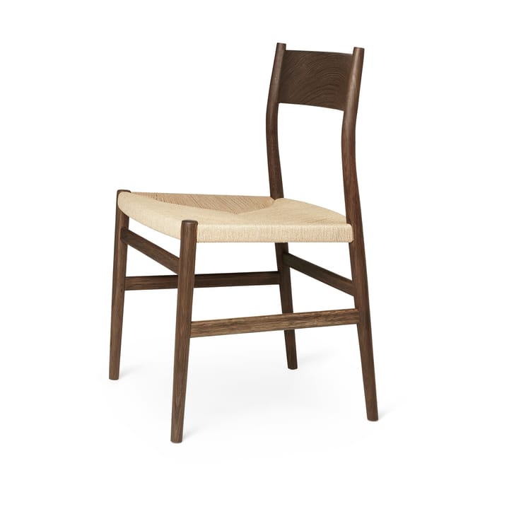 Chaise Heritage assise tissée, Cordon en papier de chêne fumé Brdr. Krüger