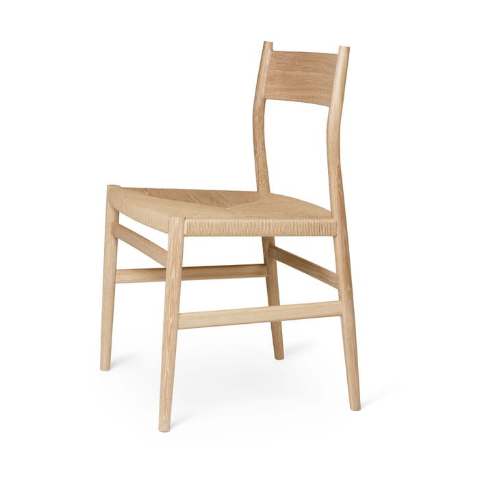 Chaise Heritage assise tissée, Cordon en papier de chêne huilé Brdr. Krüger
