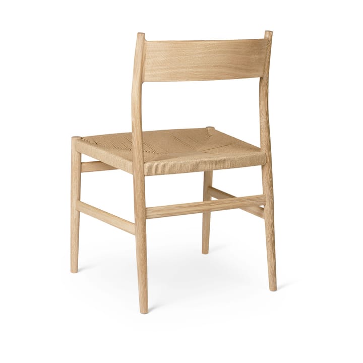 Chaise Heritage assise tissée, Cordon en papier de chêne huilé Brdr. Krüger
