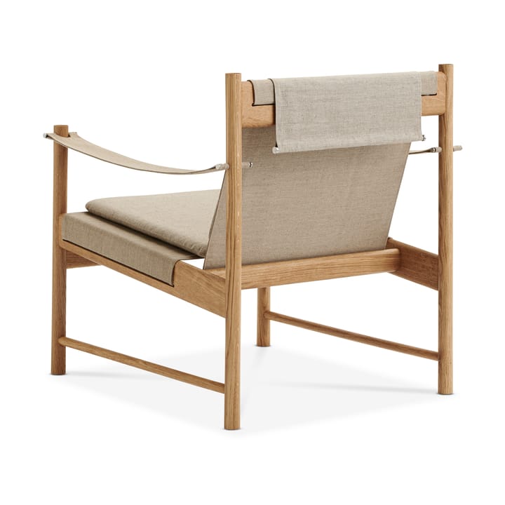 Chaise longue HB, Chêne huilé- toile nature Brdr. Krüger