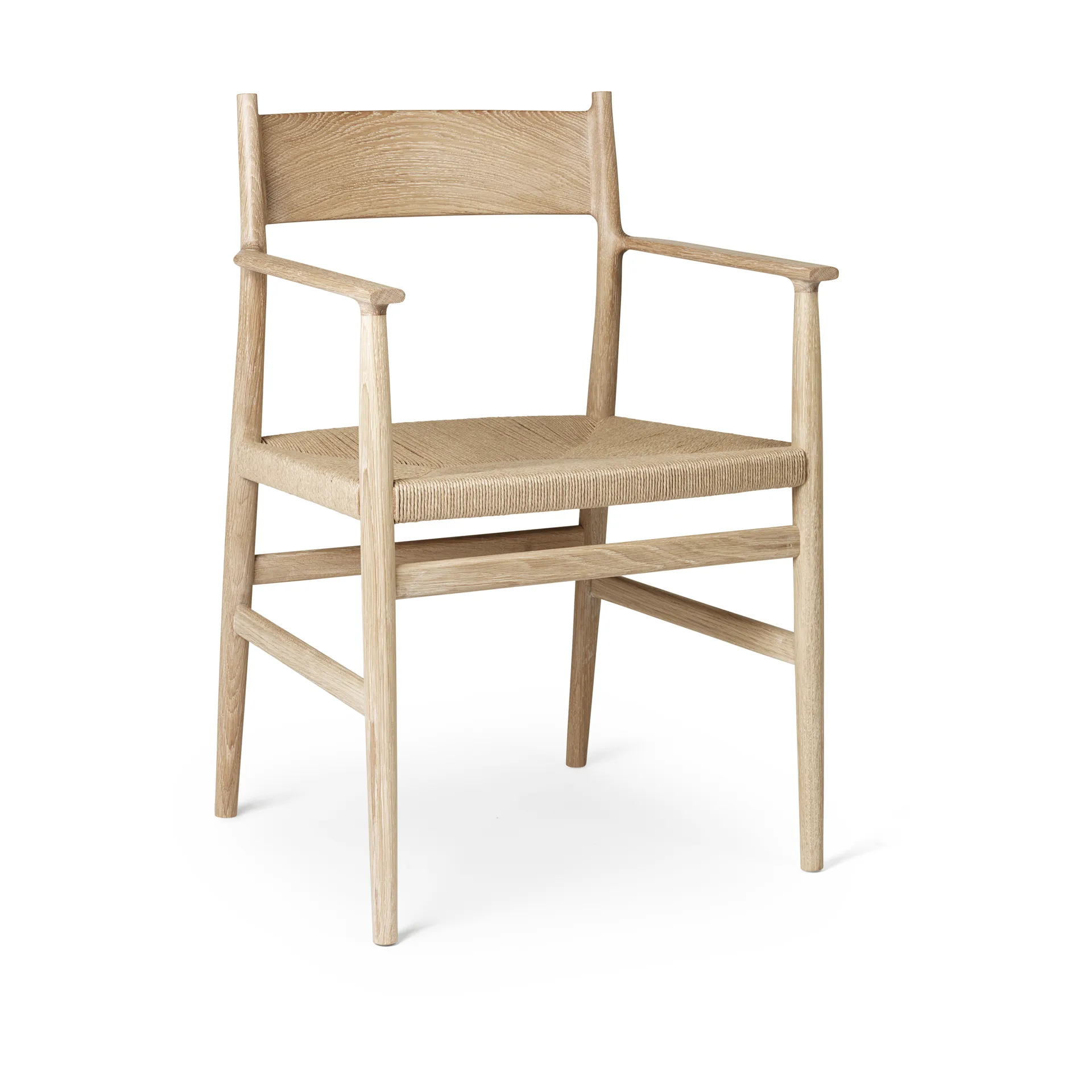 Fauteuil Arv siège tissé, Cordon de papier de chêne huilé Brdr. Krüger