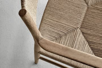 Fauteuil Arv siège tissé - Cordon de papier de chêne huilé - Brdr. Krüger